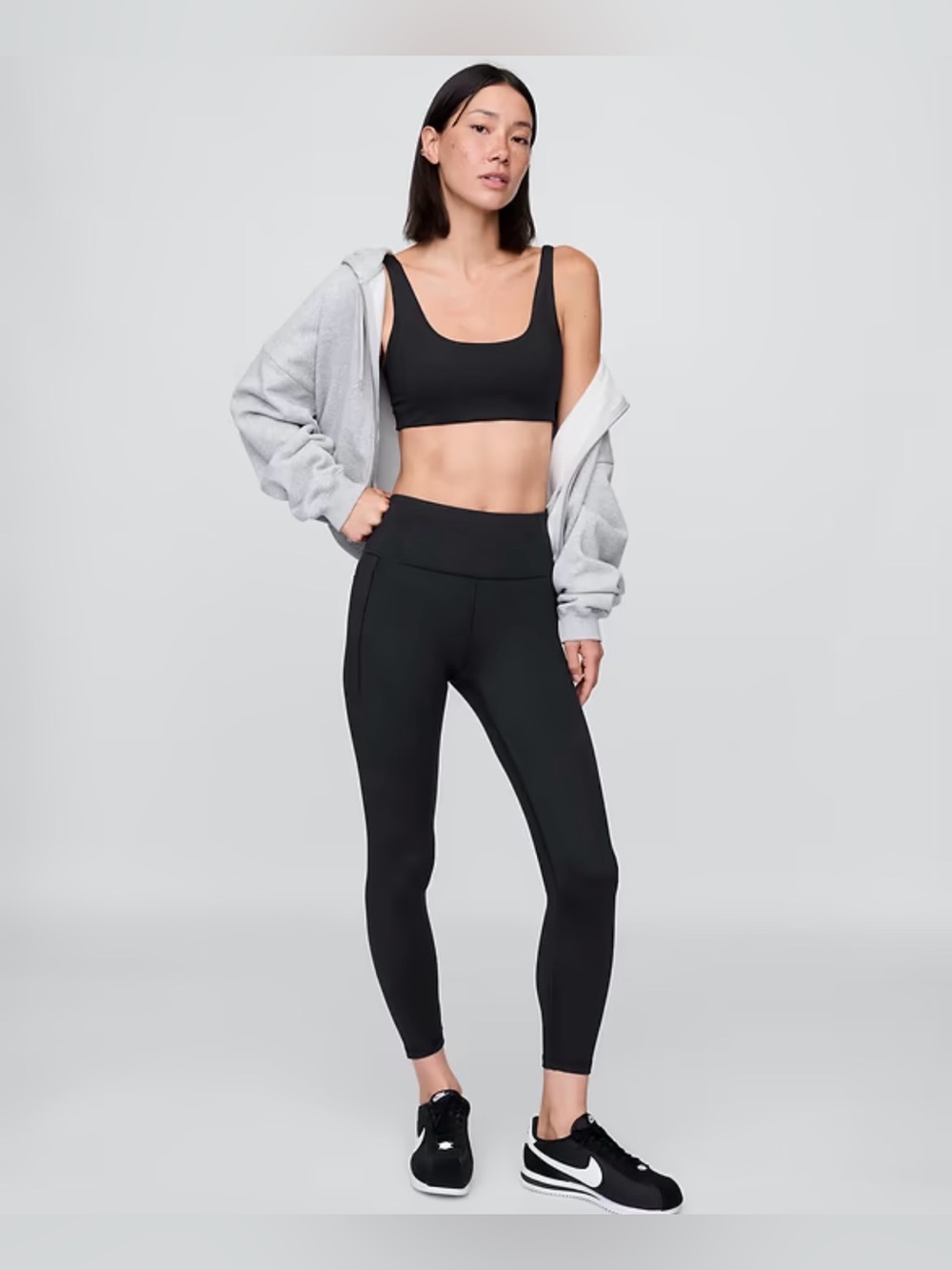 Gap High-Waist Black Performance Leggings - Women